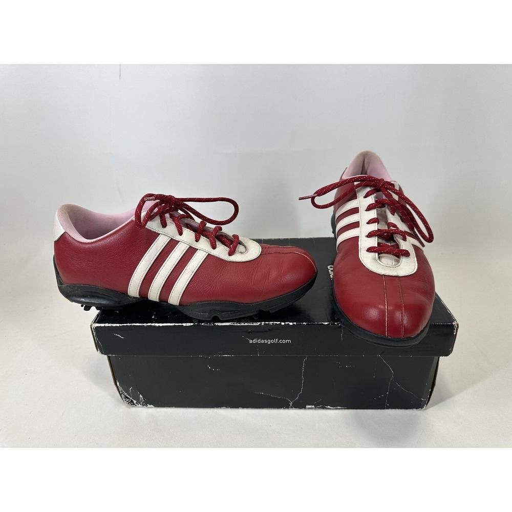 adidas Driver Isabelle Womens Golf Shoes Red 737220‎ Size 8.5 US